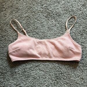 Light pink bikini top